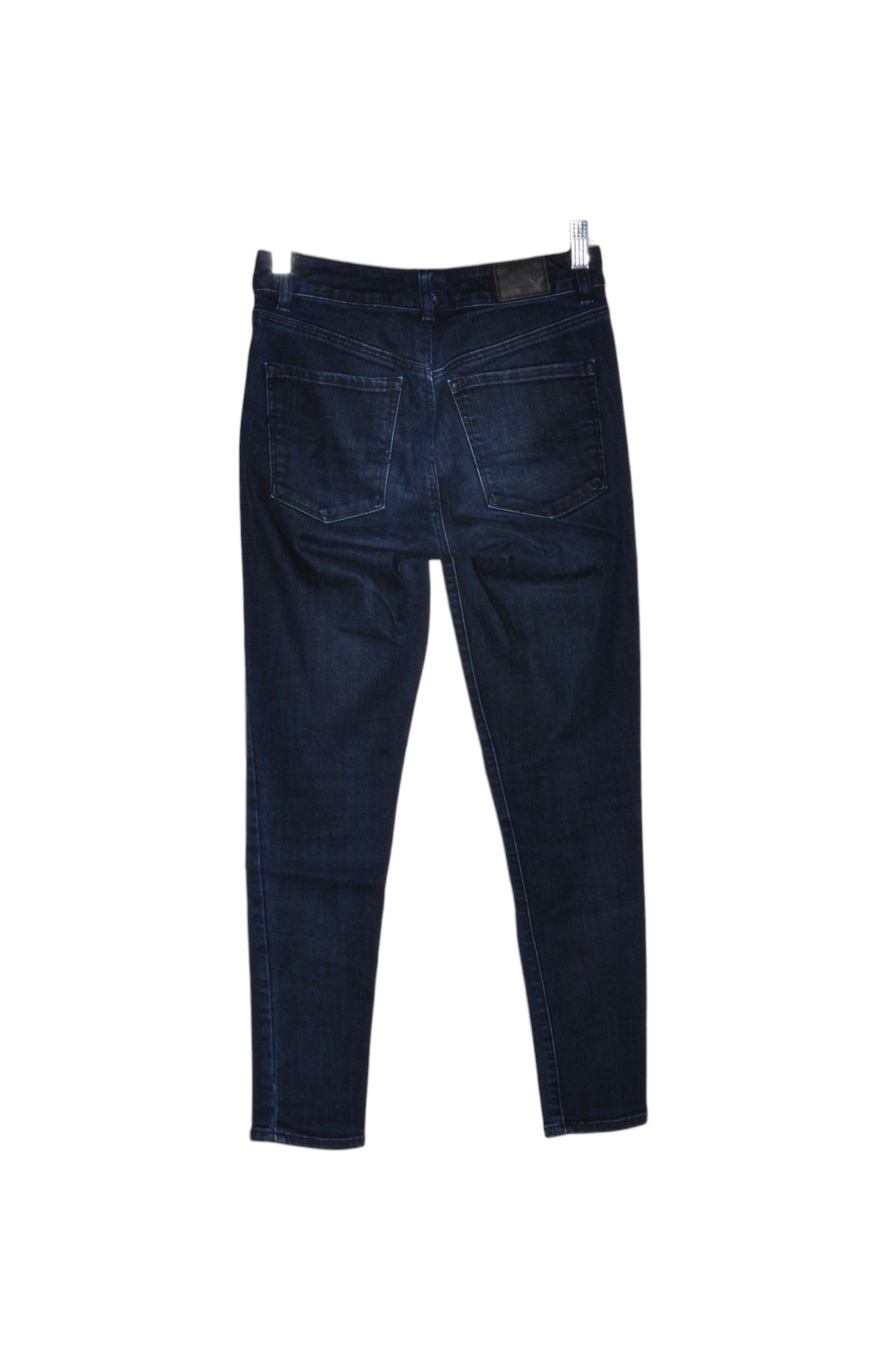 AMERICAN EAGLE Women Straight-Legged Jeans Regular fit in Blue - 4