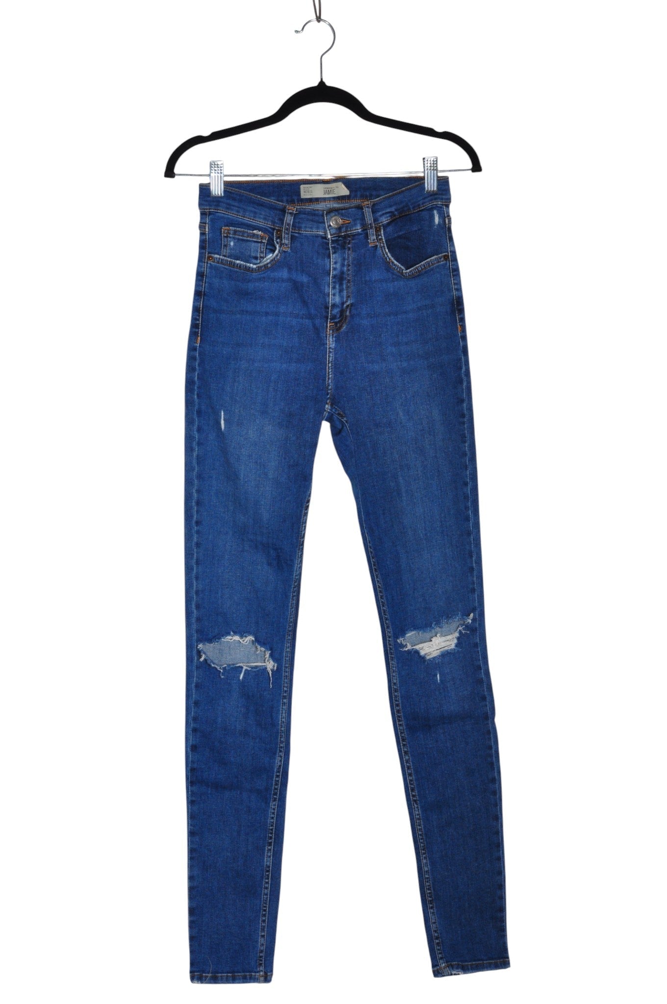 TOPSHOP Women Skinny Jeans Regular fit in Blue - 28