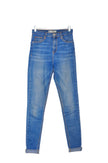 TOPSHOP Women Straight-Legged Jeans Regular fit in Blue - 28