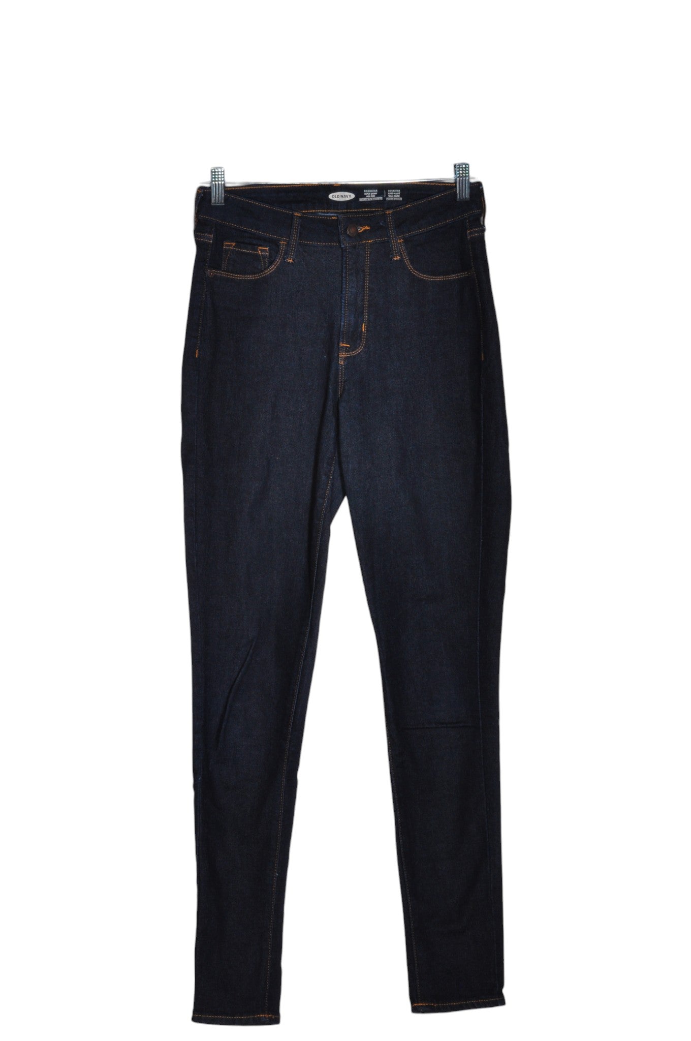 OLD NAVY Women Straight-Legged Jeans Regular fit in Blue - 4
