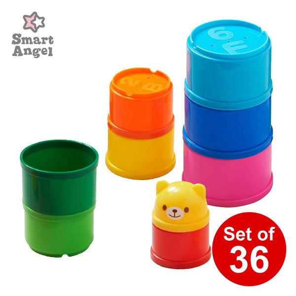 [ ケース販売 ]  SmartAngel  コップタワー×36個入 [西松屋]【日本出荷】