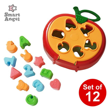 [ ケース販売 ]  SmartAngel  リンゴのパズル×12個入 [西松屋]【日本出荷】