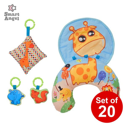 [ ケース販売 ]  SmartAngel  赤ちゃん腹ばいクッション×20個入 [西松屋]【日本出荷】