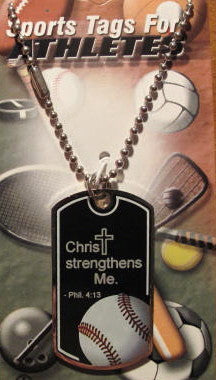 Baseball Sports Tag