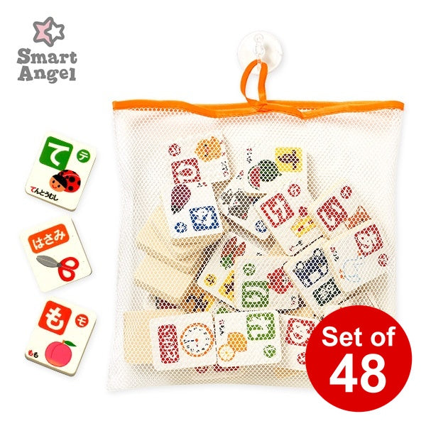 [ ケース販売 ]  SmartAngel  おふろでぺったん! あいうえお×48個入 [西松屋]【日本出荷】