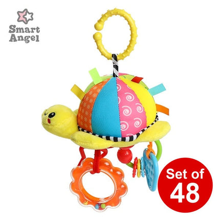 [ ケース販売 ]  SmartAngel  カラコロかめさんのおでかけトイ×48個入 [西松屋]【日本出荷】