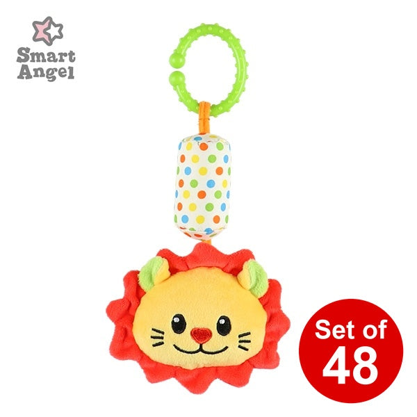 [ ケース販売 ]  SmartAngel  おでかけチャイム　ライオンさん×48個入 [西松屋]【日本出荷】