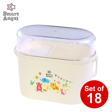 [ ケース販売 ]  SmartAngel  コンパクト哺乳瓶キャリー×18個入 [西松屋]【日本出荷】