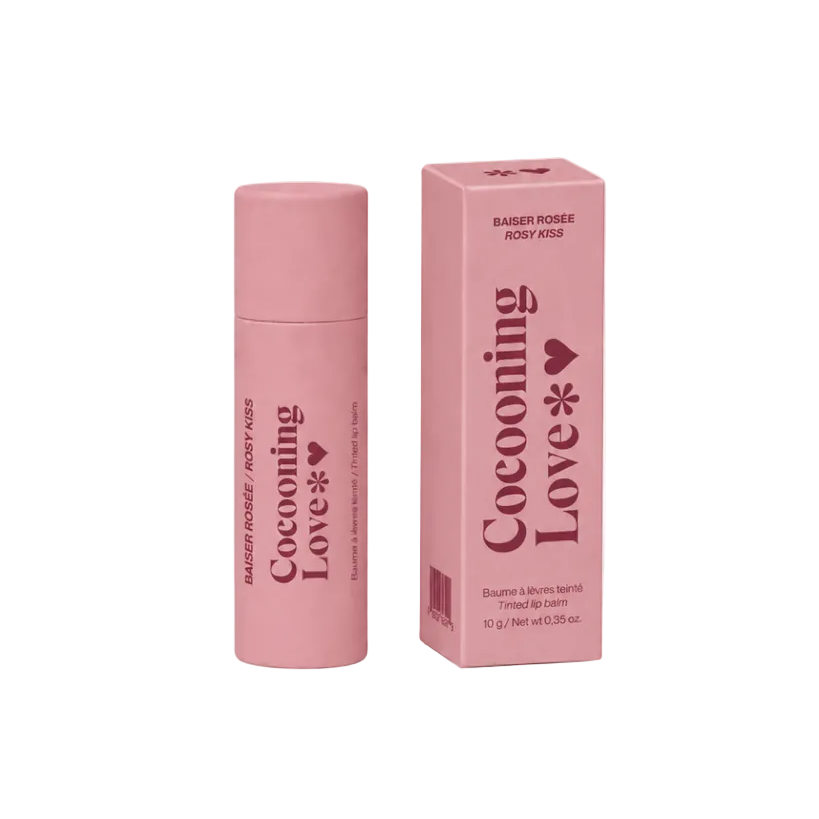 Baume à lèvres teinté - Baiser rosée