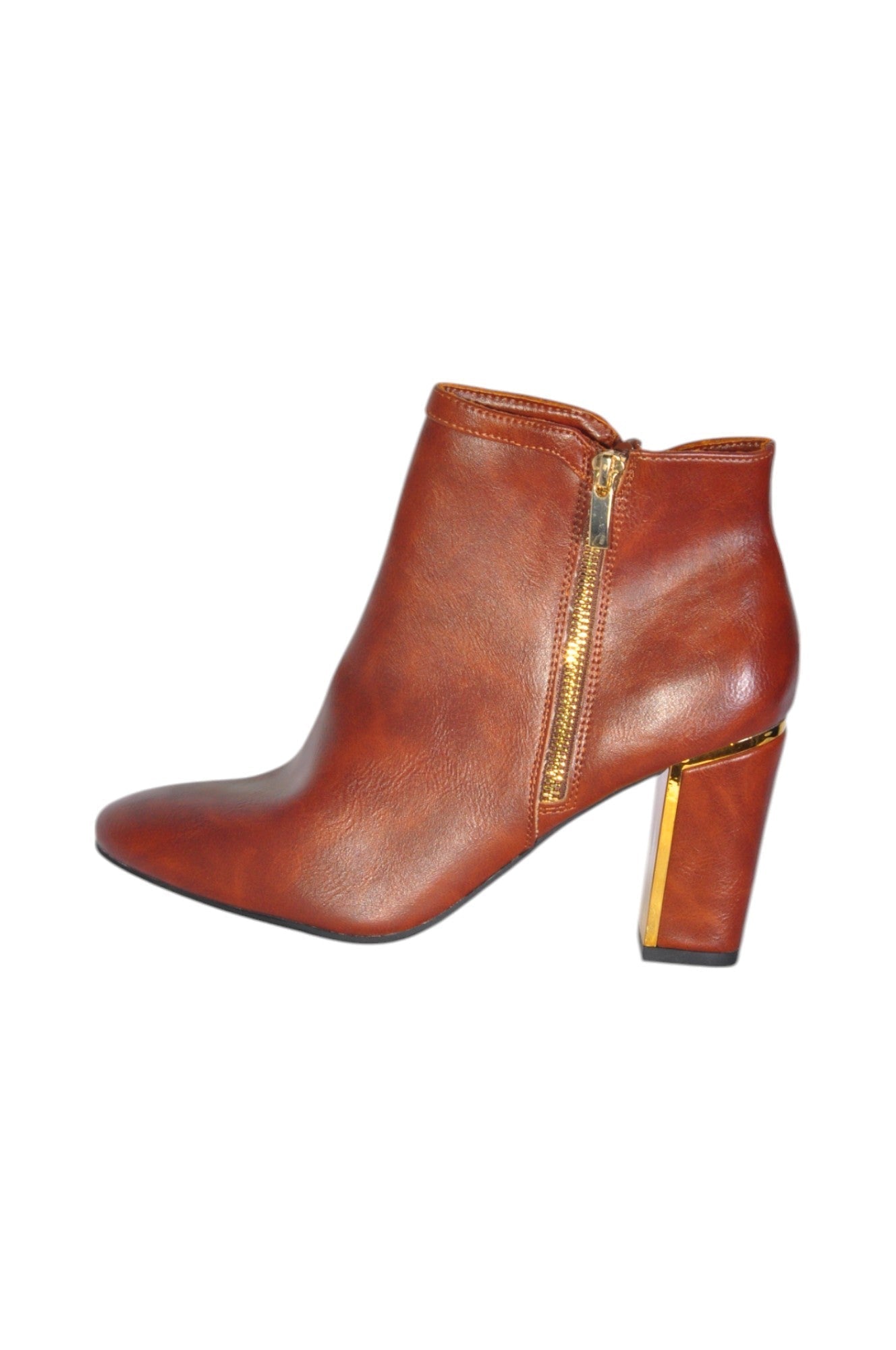 DUNION Women Heels Regular fit in Brown - 8.5