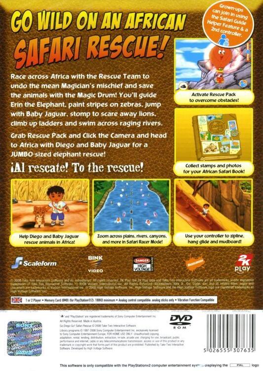Go, Diego, Go! Safari Rescue (usagé)