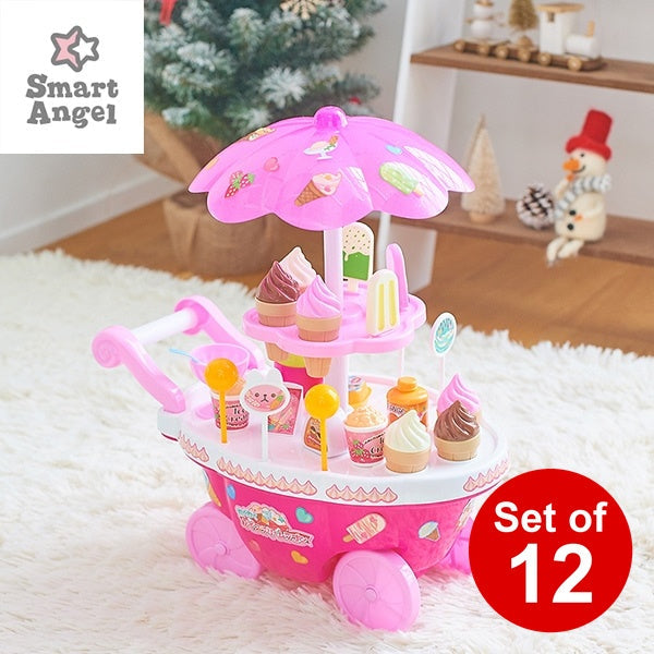 [ ケース販売 ]  SmartAngel  わくわくアイスクリームワゴン×12個入 [西松屋]【日本出荷】