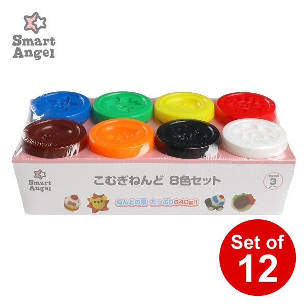 [ ケース販売 ]  SmartAngel  こむぎねんど　8色セット×12個入 [西松屋]【日本出荷】