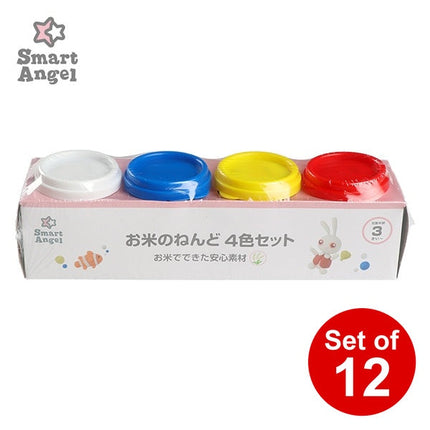 [ ケース販売 ]  SmartAngel  お米のねんど 4色セット×12個入 [西松屋]【日本出荷】