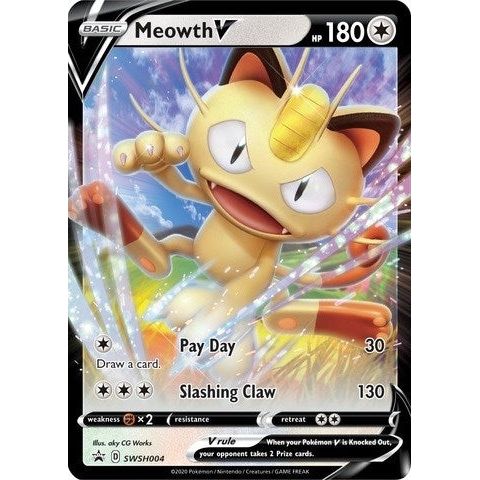 Meowth V - SWSH004 (SWSH004) (SWSD)