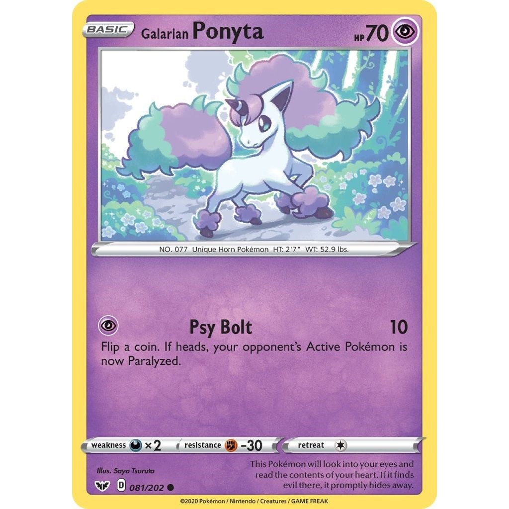 Galarian Ponyta (081/202) (SWSH01)