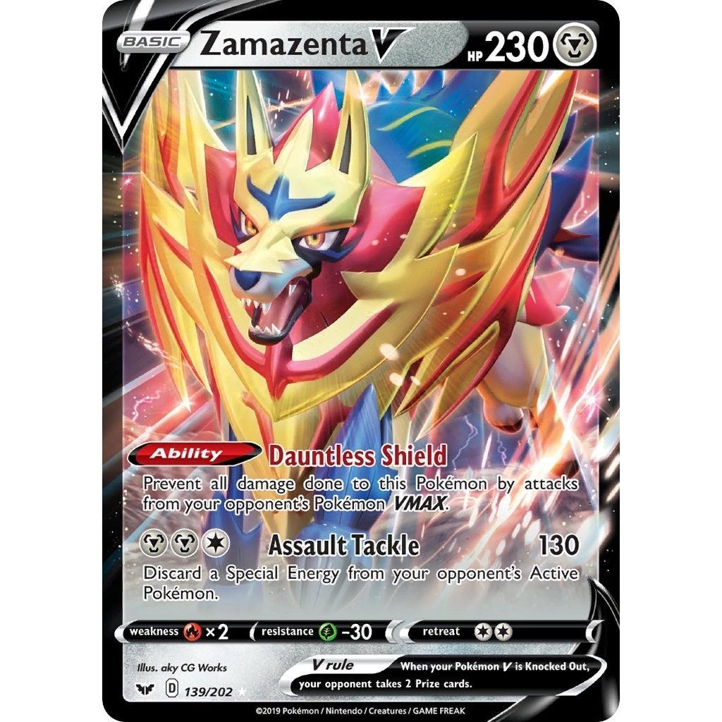 Zamazenta V (139/202) (SWSH01)