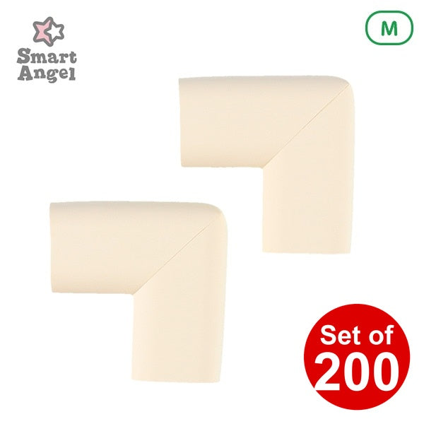 [ ケース販売 ]  SmartAngel  コーナーガードM（アイボリー）×200個入 [西松屋]【日本出荷】