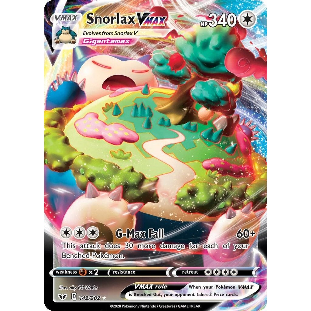 Snorlax VMAX (142/202) (SWSH01)