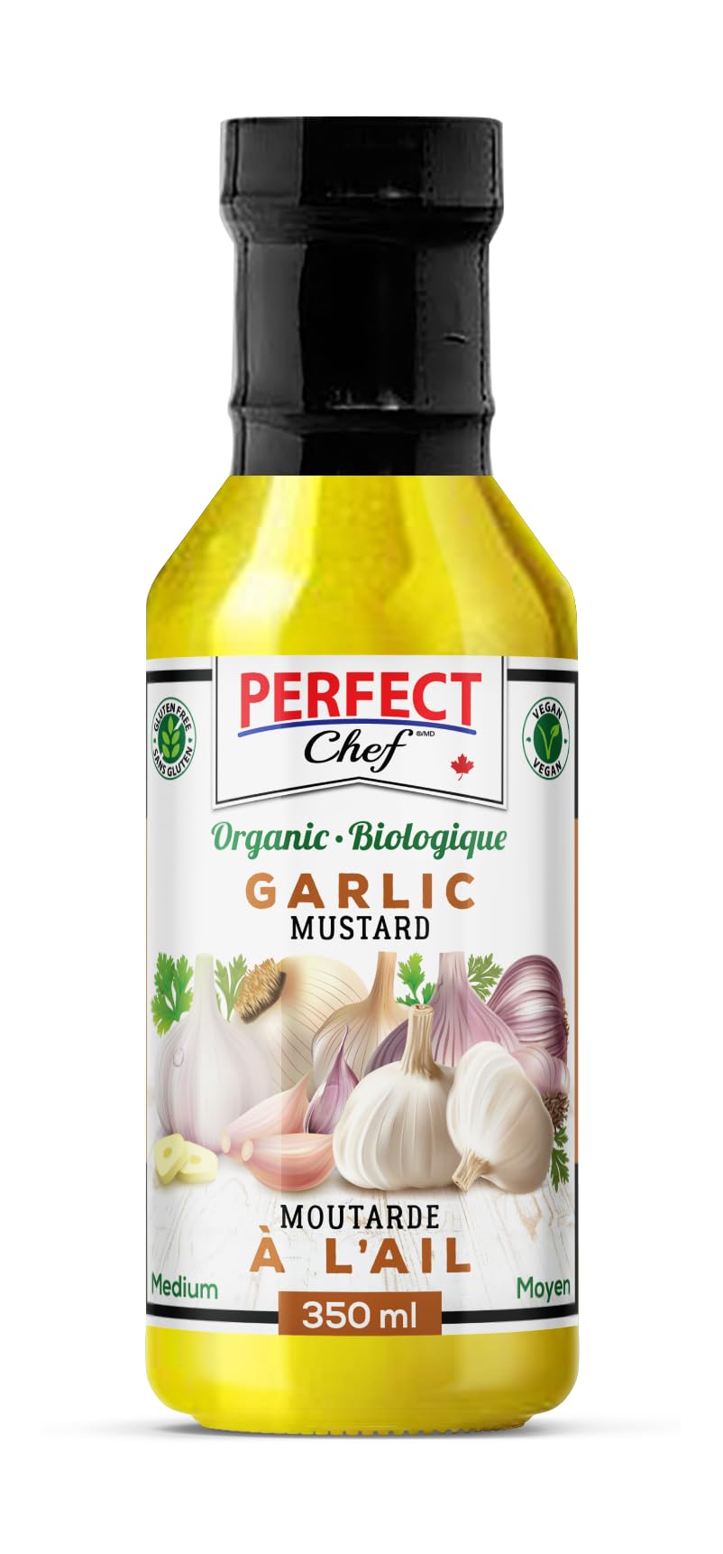 Perfect Chef - Organic Garlic Mustard (350ml)