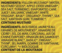 Perfect Chef - Balsamic Basil Mustard (350ml)