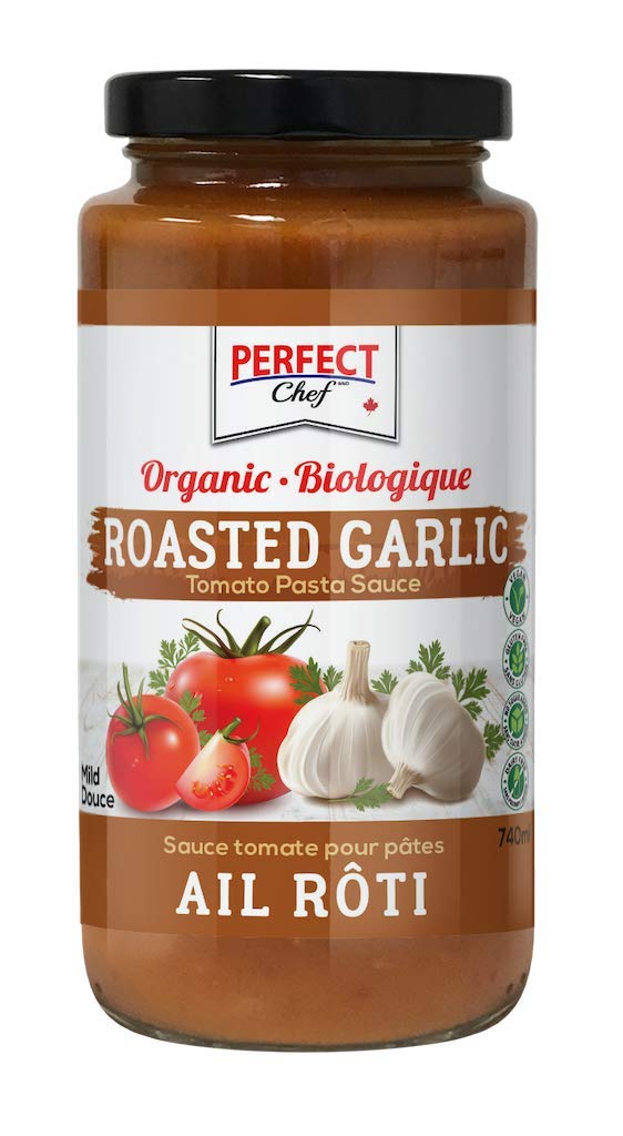 Perfect Chef - Organic Roasted Garlic Pasta Sauce (740ml)