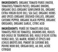 Perfect Chef - Organic Arrabbiata Pasta Sauce (740ml)