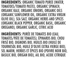 Perfect Chef - Kale & Spinach Pasta Sauce (740ml)