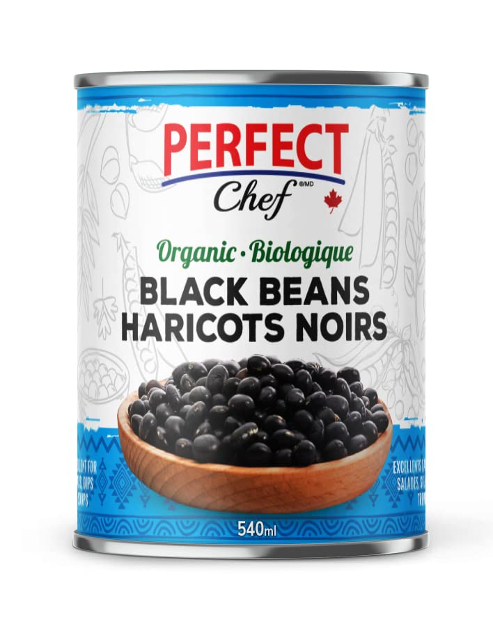 Perfect Chef - Organic Black Beans (540ml)