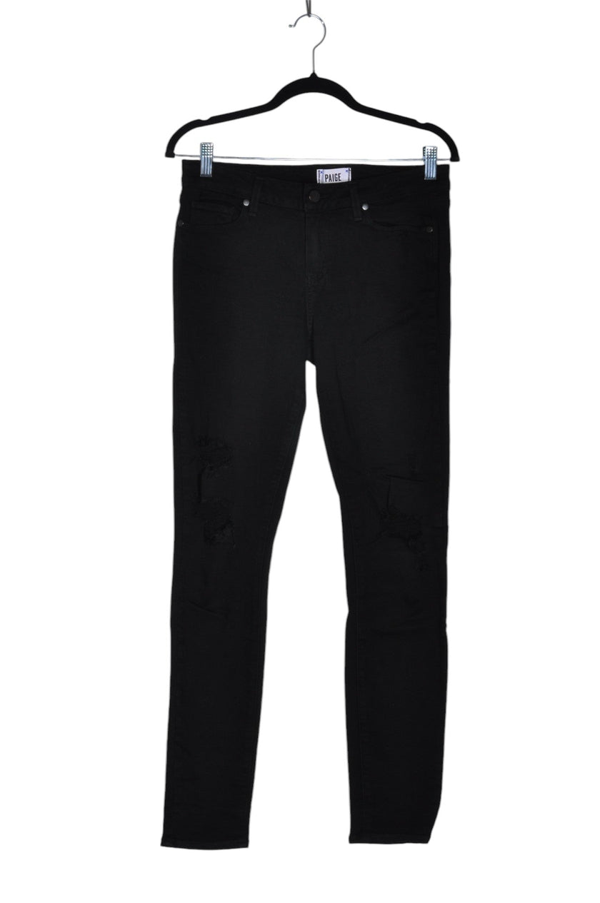 PAIGE Women Straight-Legged Jeans Regular fit in Black - 29