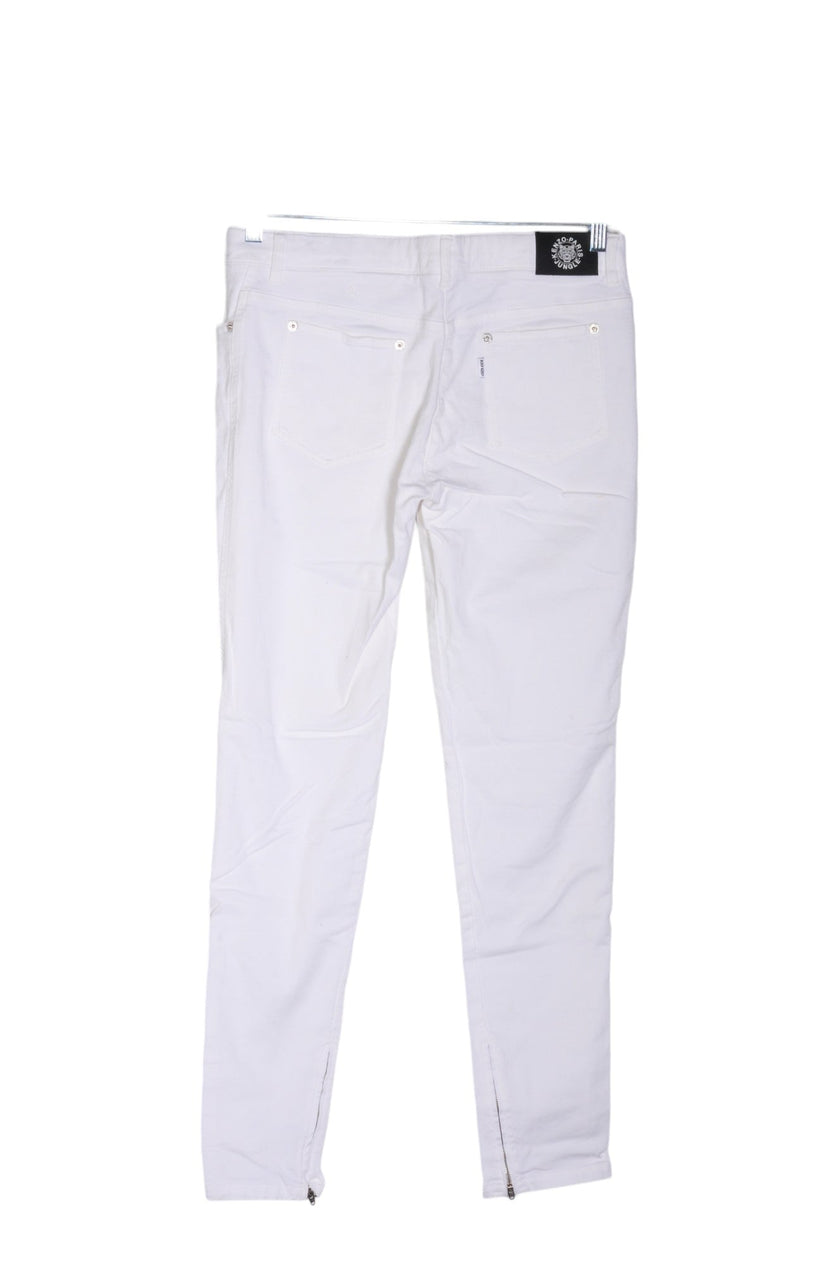 KENZO Women Straight-Legged Jeans Regular fit in White - 42