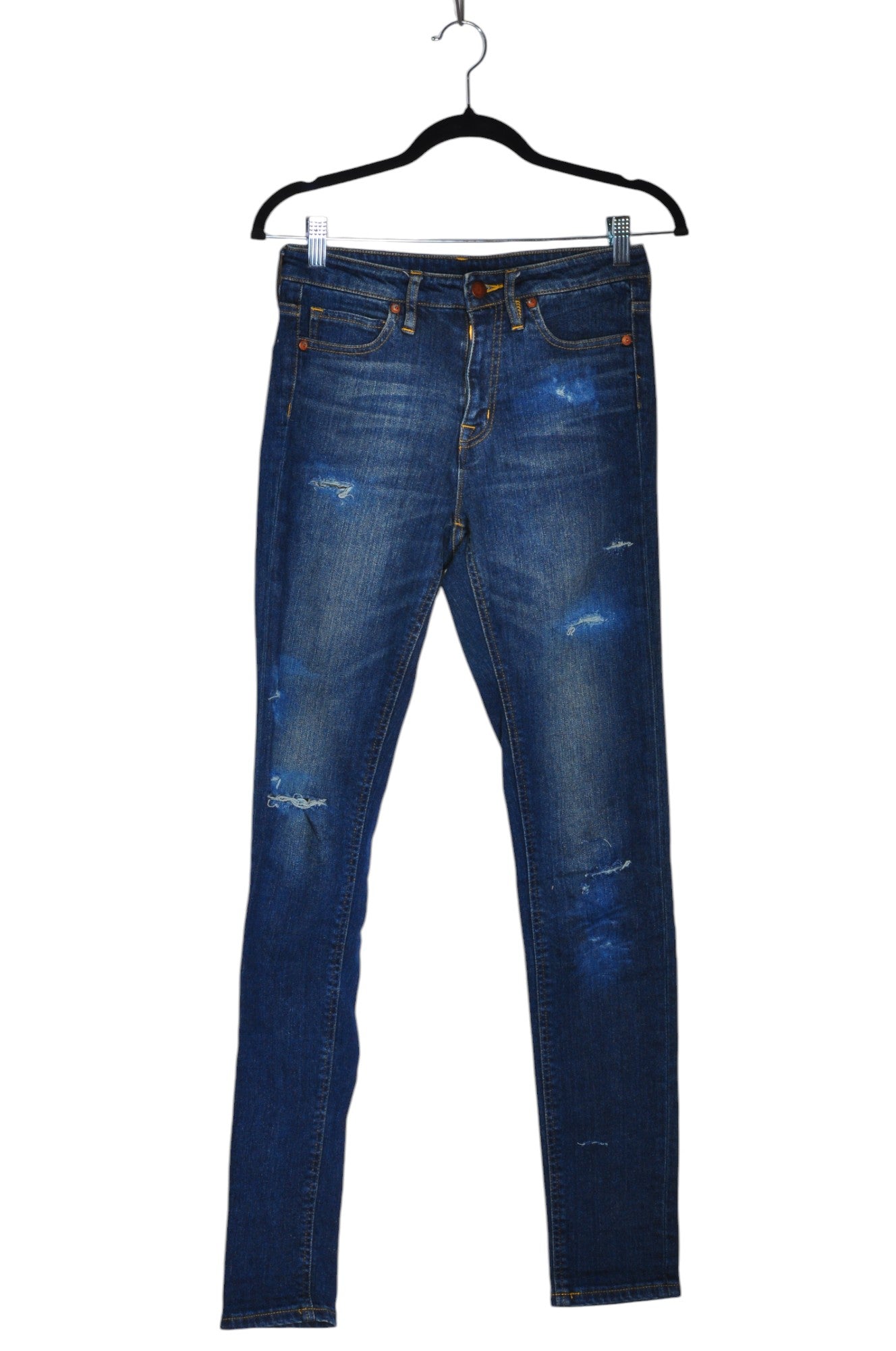 UNBRANDED Women Straight-Legged Jeans Regular fit in Blue - XS