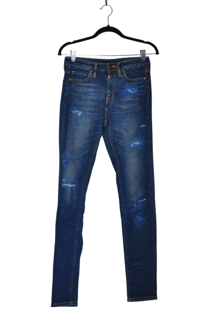 UNBRANDED Women Straight-Legged Jeans Regular fit in Blue - XS