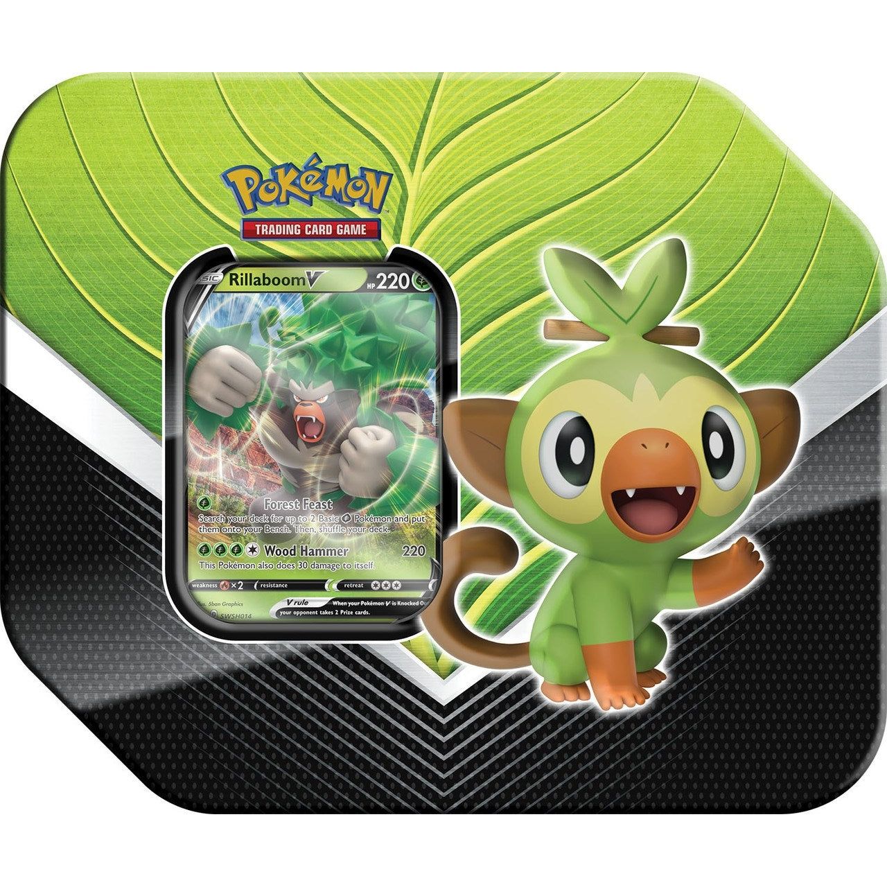 Galar Partners Tin [Rillaboom V]