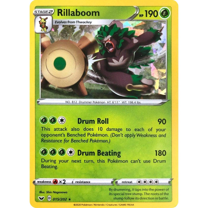 Rillaboom - 015/202 (Cracked Ice Holo) (015/202) (PR)