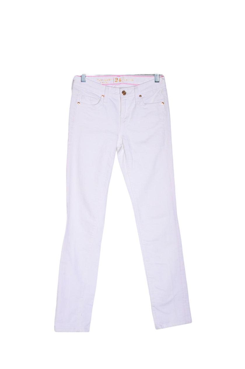 KATE SPADE Women Straight-Legged Jeans Regular fit in White - 24