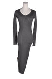 GUESS Women Midi Dresses Regular fit in Gray - XS