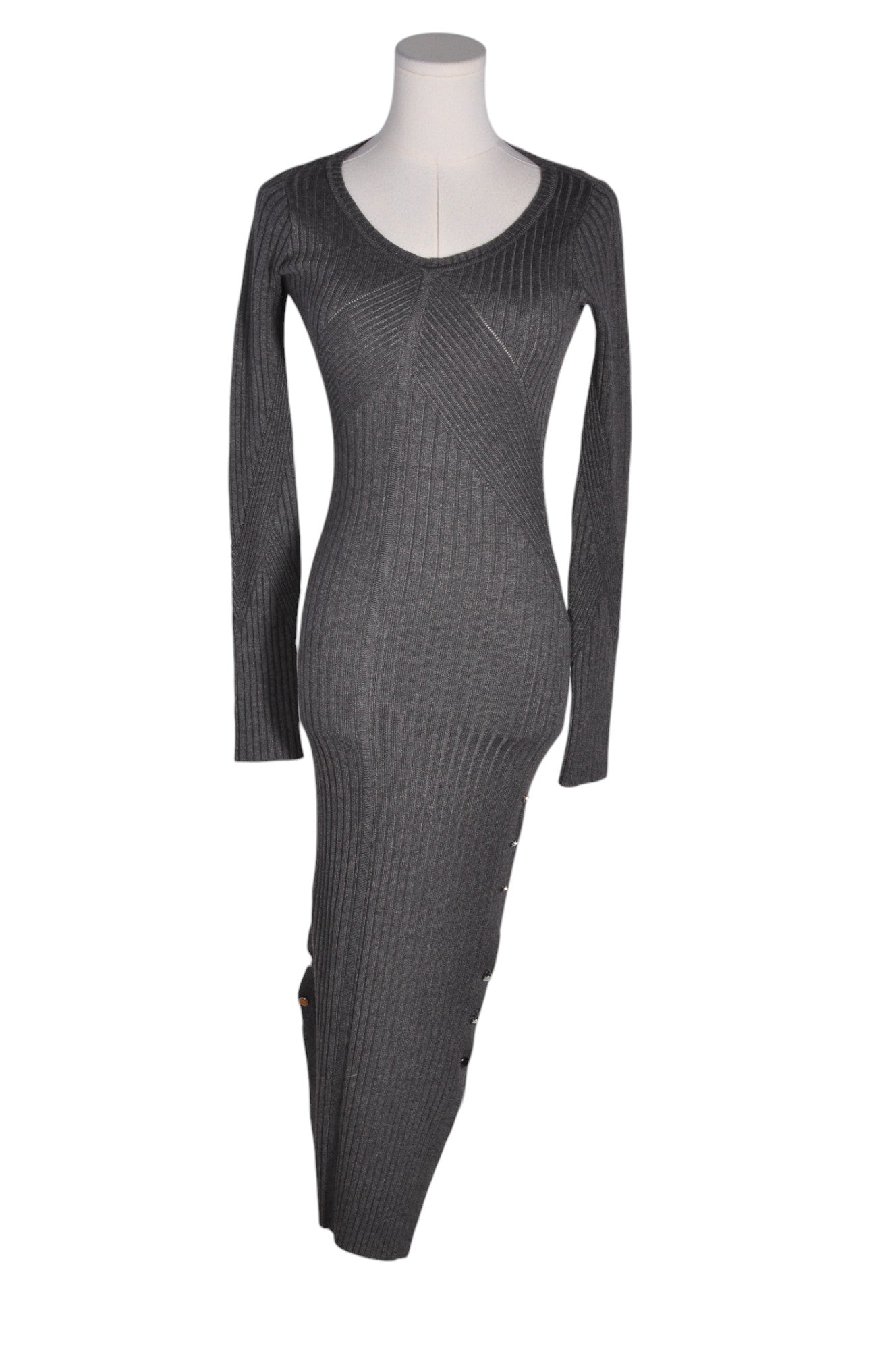 GUESS Women Midi Dresses Regular fit in Gray - XS