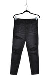 AMERICAN EAGLE Women Straight-Legged Jeans Regular fit in Black - 8