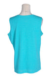 ALLISON DALEY Women Tank Tops Regular fit in Blue - M