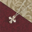 Cat's Eye Cross Necklace