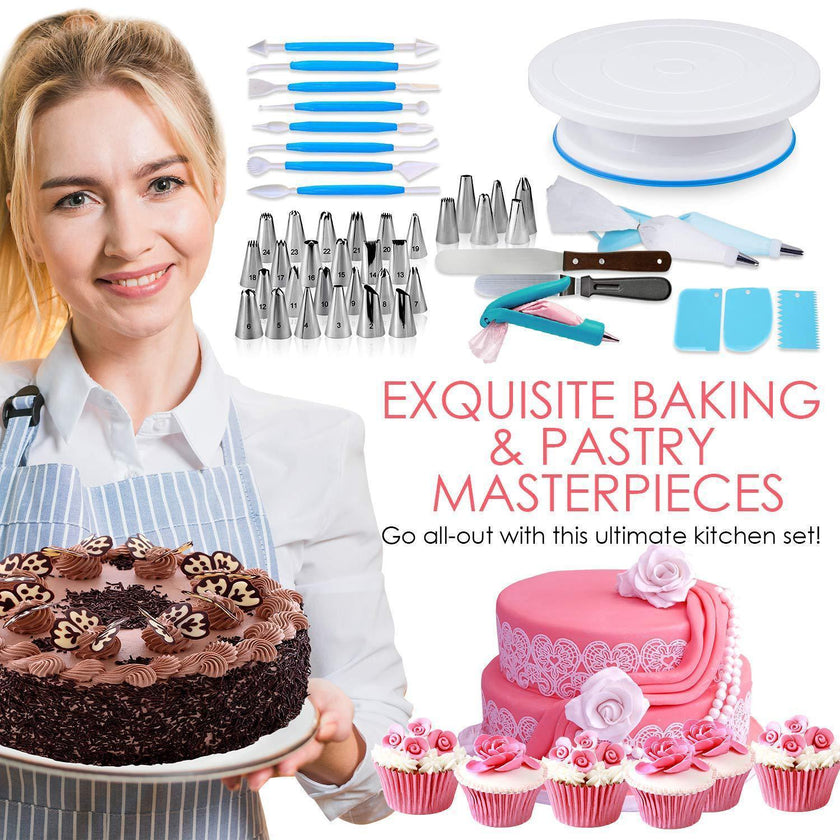 207 piece cake decorating mouth