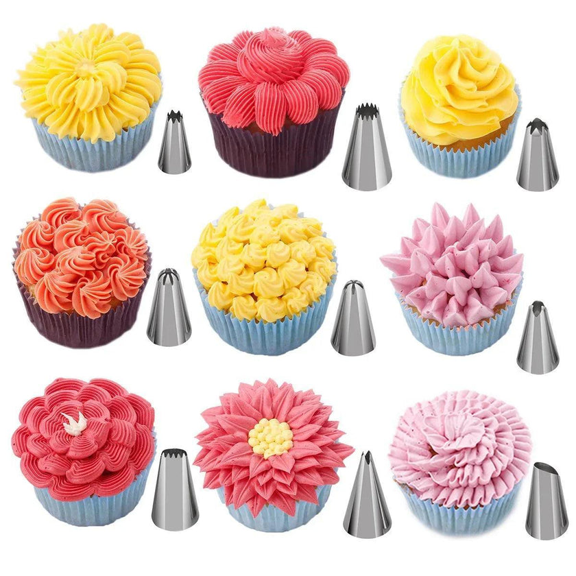 207 piece cake decorating mouth