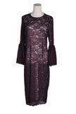 MELANIE LYNE Women Sheath Dresses Regular fit in Purple - 10