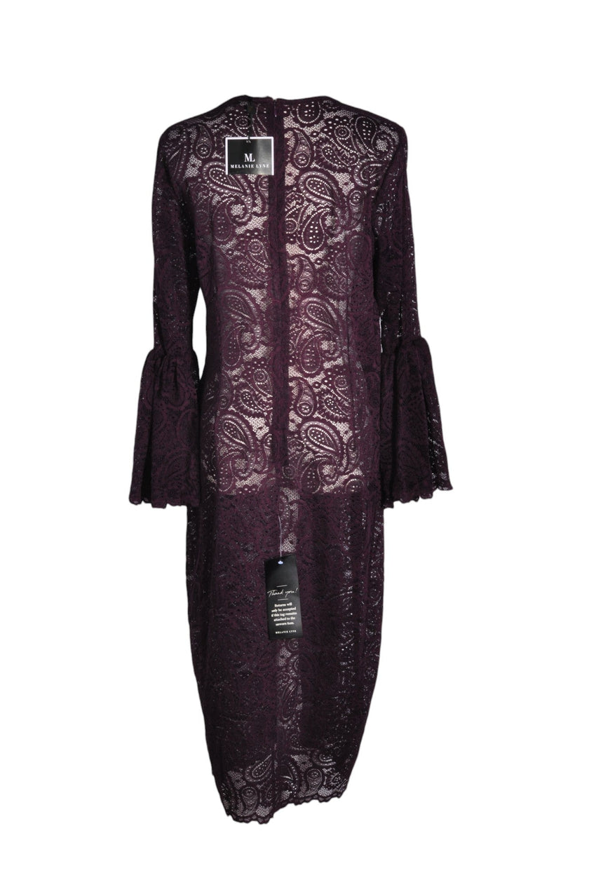 MELANIE LYNE Women Sheath Dresses Regular fit in Purple - 10