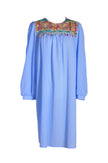 KOLL Women Drop Waist Dresses Regular fit in Blue - M
