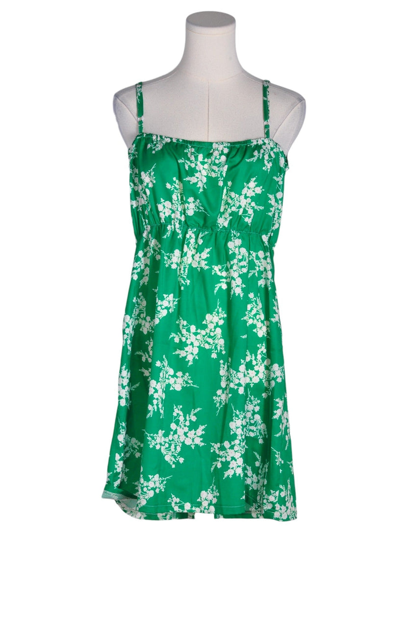 UNBRANDED Women Midi Dresses Regular fit in Green - L