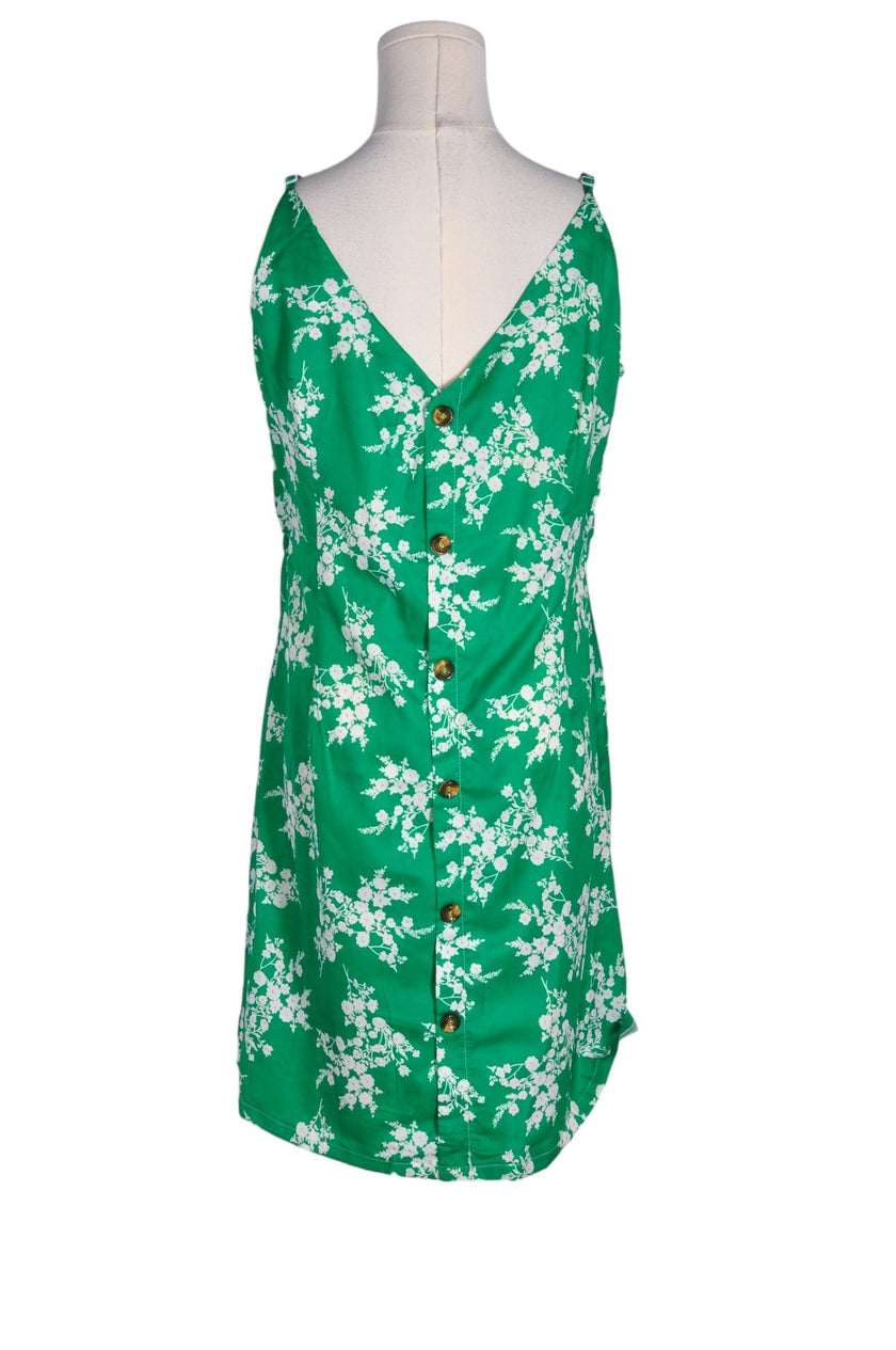 UNBRANDED Women Midi Dresses Regular fit in Green - L