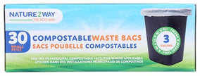 NatureZway - Waste Bags - Small 3 Gal (30ct)