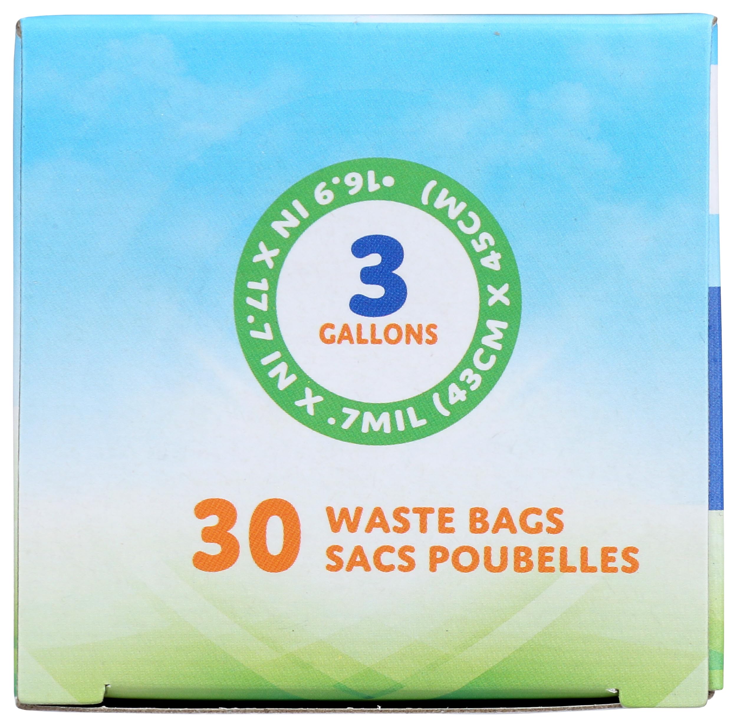 NatureZway - Waste Bags - Small 3 Gal (30ct)